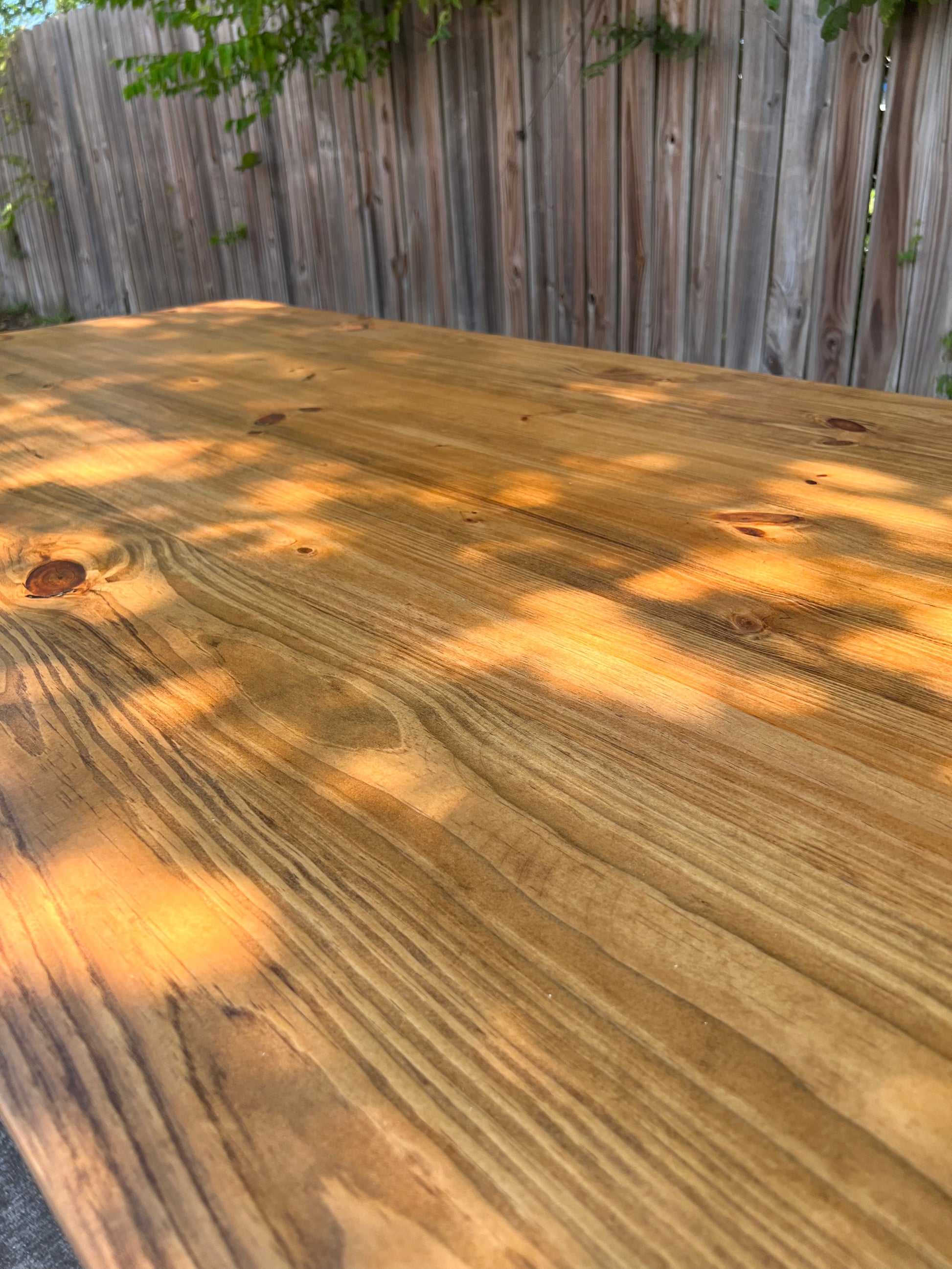 Harper Modern Rustic DiningTable - Handcrafted Solid Wood Dining Table image 6