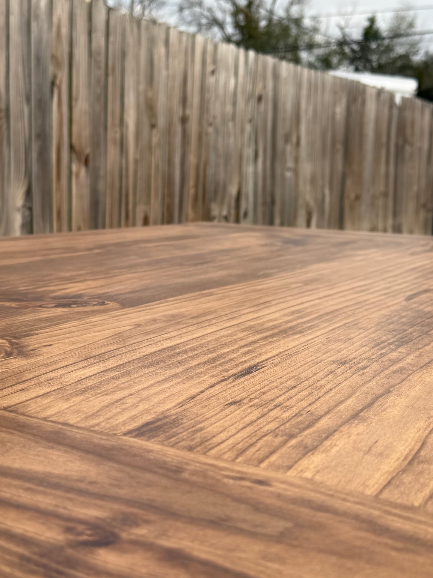 Solid Wood Dining Table Trestle Legs - Valoris - Farmhouse - Handcrafted