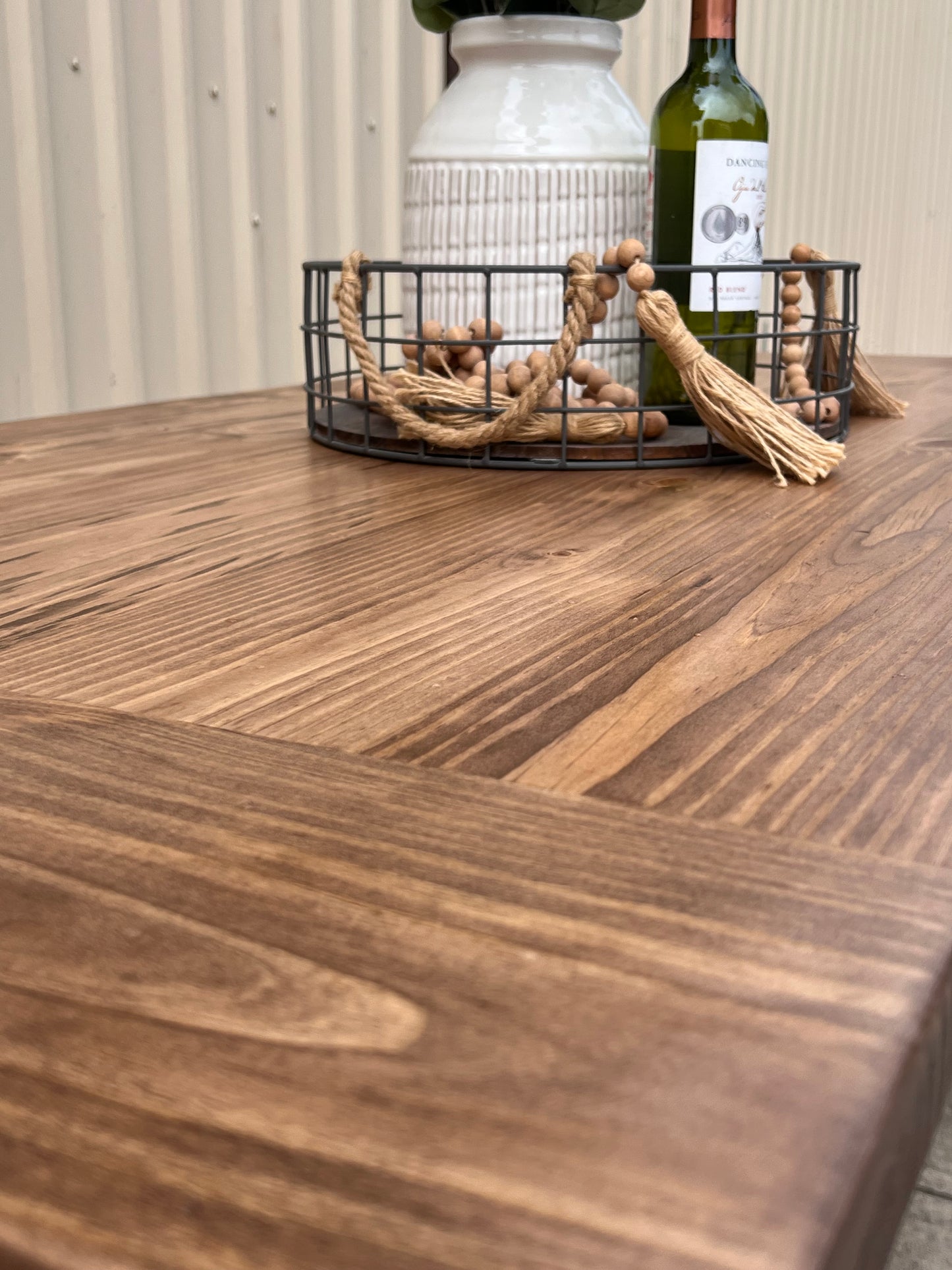 Handcrafted Solid Wood Kitchen Island with Turned Legs - Dasha